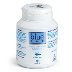 BLUE CAP Kapsle Mineral and Vitamin Supplement 90 cps pro metabolickou rovnováhu organismu a regeneraci pokožky