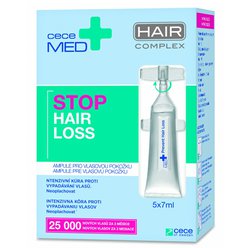 CECE MED Stop Hair Loss Scalp Ampoules 5 x 7 ml ampule proti vypadávání vlasů