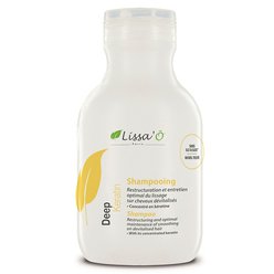 NATURA Keratin Lissa´O Deep Keratin Shampoo 300 ml keratinový šampon pro restrukturalizaci a optimální vyhlazení poškozených vlasů