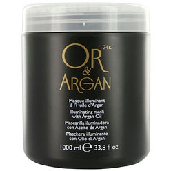 OR and ARGAN Illuminating Mask 1000 ml maska Iluminant s arganovým olejem pro hloubkovou regeneraci vlasů